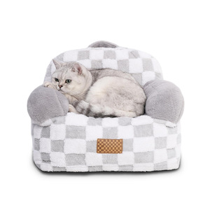 Factory Wholesale Cat <b>Sofa</b> Removable Washable Pet <b>Dog</b> Cat <b>Bed</b> Human <b>Sofa</b> Pet Mat Soft Portable Cat <b>Sofa</b> <b>Bed</b> - Product Image 1