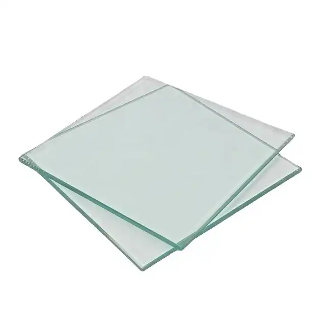 Ultra Clear Float Glass Sheet 1mm-19mm Low Iron Sheet Iron Coated Glass  Used In Deep Processing