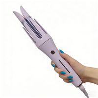 Nouveau Fer à Boucler Automatique Rapide Anti-emmêlement, Double Tension, Réglage de Température Multiple avec Avertissement Sonore