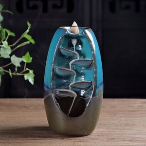Quemadores de Incienso de Cerámica Personalizados, Modernos, Ovalados, de Lujo, Estilo Chino, para Decoración del Hogar - Product Image 2