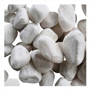 Piedras de Cristal Tipo Guijarro, Pequeñas, Estilo Chimenea, para Jardín, Aplicación en Exteriores, Pulimentadas, Coloridas, Lisas, Blancas - Product Image 2