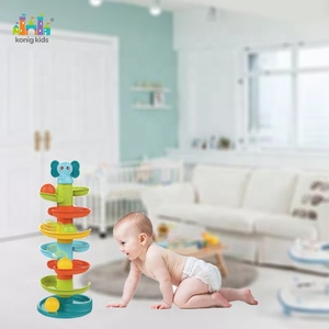 Giocattolo Educativo per Bambini Konig Kids, Elefante con Pallina Rotolante, Divertente Interazione per Neonati, Giocattolo in Plastica - Product Image 3