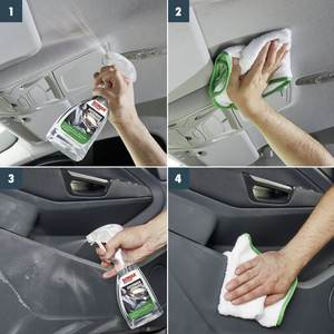 Limpiador de interiores de automóviles de alta calidad 500ml Limpiador multiusos para tablero, consola, vinilo y plástico. - Product Image 3