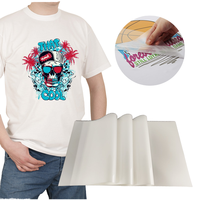 Autocollants thermocollants personnalisés en vinyle PET imprimable pour T-shirts, motifs durables en fer, pour impression par transfert de chaleur, vente en gros