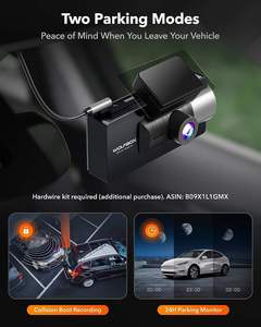 Wolfbox Distributor I17 Night Vision Front and Inside App 4k Wifi Gps Dual Lens Car Video Recorder <b>Dash</b> Cam - Product Image 5
