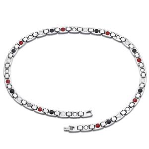 Bijoux biomagnétiques pour femmes, thérapie magnétique, colliers en tungstène, soulagement de la douleur pour le canal carpien - Product Image 4