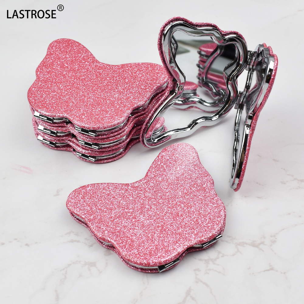 #01 Miroirs en forme de papillon à paillettes