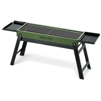 Barbecue pliant sans fumée pour l'extérieur, en acier inoxydable 304, réchaud compact pour la maison et le jardin, four à charbon portable pour rôtir la viande