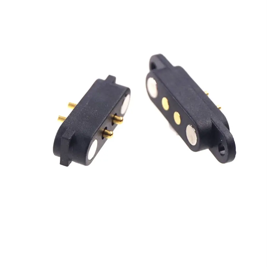 Легкий Магнитный Соединитель с шагом 2,8 мм, Соединительный Usb-кабель, магнитный разъем Pogo, 2-контактный разъем, отлично подходит для Носимых устройств