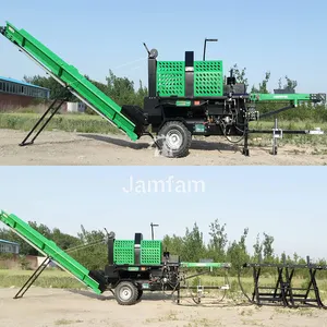 20Ton Modern Homemade Hot Selling Firewood Processor With Hydraulic Log Lifter