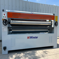 Machine à étaler la colle à rouleaux double face pour placage de bois MDF 1300 mm, homologuée CE, très vendue en Europe