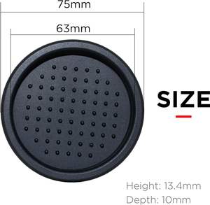 Napperon rond en silicone pour le broyage et le meulage des haricots Cuisine Home Office Bar ou Shop Worktop - Product Image 2