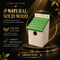 Grande maison à pigeons en bois