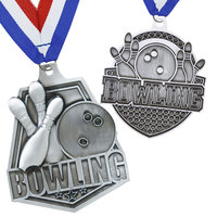 Vente en gros personnalisée Medaille Medaglia Medalha Design Sublimation 3D Honor Awards métal or sport vierge médaille et rubans