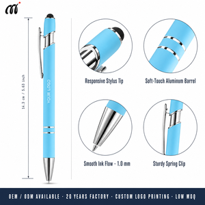 Wholesale Custom Logo Metal Ballpoint <strong>Pen</strong> 1.0mm Black Blue Ink Laser Engraved Executive <strong>Pen</strong> For Business Gift - Product Image 2