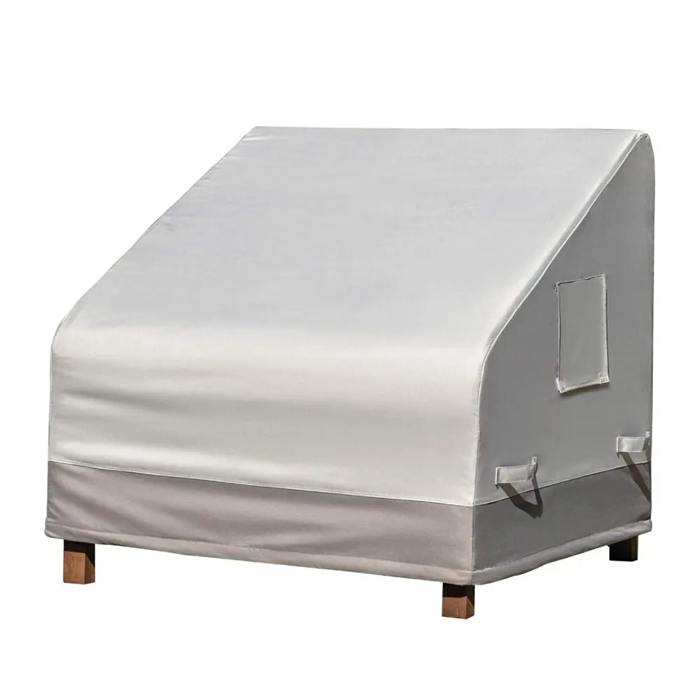 Housse de mobilier d'extérieur en tissu Oxford 600D robuste de 40 pouces Housse de chaise de patio pour mobilier d'extérieur Imperméable