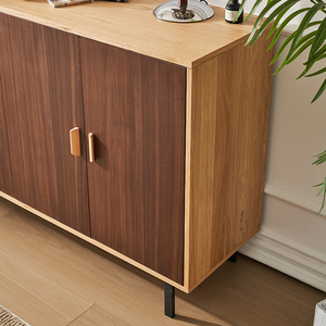 Modern American Style Luxury High Quality HDF Large Capacity Eco-Friendly Living Room <b>Sideboard</b> Cabinet Living Room <b>Sideboard</b> - Product Image 3
