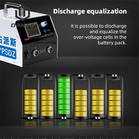 YPSDZ-0550 Probador de Capacidad de Batería de Alta Corriente 0.3-5V 50A Lifepo4, Probador de Carga y Descarga con Software para PC, Stock en China
