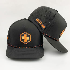 OEM时尚男女通用公司团队批发高品质刺绣标志涤纶Gorras定制帽子运动棒球帽 - Product Image 4