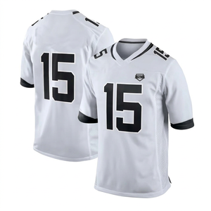Vente directe d'usine Maillot de football américain à manches courtes Nouveau style de vêtements de sport Maillot de football américain - Product Image 1