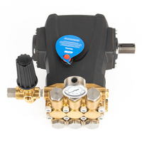 Pompe à piston électrique haute pression GTM GPW-2221 11Mpa 95L/min Débit maximal 11HP Utilisation industrielle OEM disponible Alliage d'aluminium Double