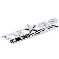 Édition TEXAS Emblème chromé Badge Autocollant Décalque pour Super Duty Pickup Truck Car Styles Accessoires extérieurs Modification