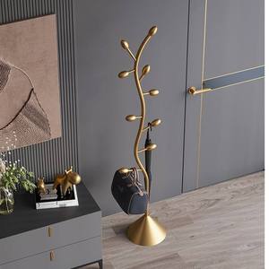 <span class=keywords><strong>Porte</strong></span>-<span class=keywords><strong>manteau</strong></span> de salon design moderne pour hôtel, support de rangement en métal pour vêtements, portemanteau sur pied - Product Image 4