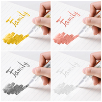 Offre Spéciale personnalisable comestible paillettes peinture stylo ensemble pour la cuisson bricolage gâteau décoration oeufs de pâques liquide perle stylo étincelle 4 pièces