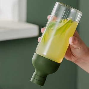 Van Gogh Cold Brew Bottle Glass 500Ml Eco Friendly With Lid For Coffee <b>Tea</b> Fruit <b>Infusion</b> Household Use - Product Image 4