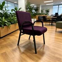 Chaise d'église moderne en métal de haute qualité avec structure en fer durable, design ergonomique pour auditoriums commerciaux et chapelles de prière