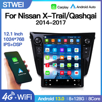 STWEI pour Nissan Rogue X-Trail Xtrail X T32 2013-2022 Qashqai 2 J11 Autoradio Lecteur Multimédia Vidéo Navi Stéréo GPS Android13