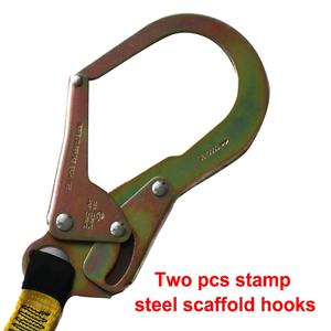 ANSI Z359.13 Ganchos dobles certificados Cordón <span class=keywords><strong>de</strong></span> absorción <span class=keywords><strong>de</strong></span> energía <span class=keywords><strong>de</strong></span> correas <span class=keywords><strong>de</strong></span> poliéster amarillo <span class=keywords><strong>de</strong></span> alta resistencia para arnés <span class=keywords><strong>de</strong></span> seguridad - Product Image 3