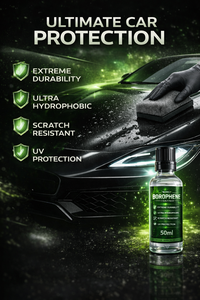 GRAPHONEX Borophene Pro, Revestimiento de Pintura para Automóviles con Nanotecnología Mejorada con Boro, 50 ml, Protección UV de 10 Años, Hidrofóbico, Resistente a los Arañazos, para Automóviles Grises - Product Image 5