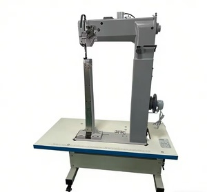 Nouvelle machine à coudre industrielle automatique à grande vitesse, point noué, à une aiguille, à lit cylindrique, pour usine de fabrication - Product Image 1