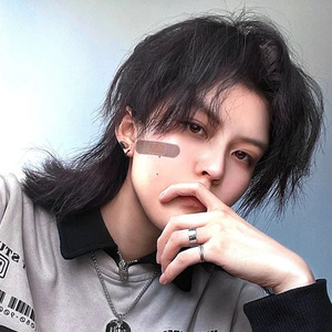 Corte <span class=keywords><strong>de</strong></span> Pelo Samurai Cola <span class=keywords><strong>de</strong></span> Lobo, Estilo Japonés Unisex, Mullet Esponjoso Natural, <span class=keywords><strong>Cabello</strong></span> Completo Pre-Adherido, Se Puede Permanecer, Modelo 747 <span class=keywords><strong>para</strong></span> Hombre y <span class=keywords><strong>Mujer</strong></span> - Product Image 4