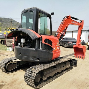 Mini Escavatore Usato KX155-5 da 5,5 Tonnellate Giapponese con Pompa Idraulica KYB, Coda Compatta, Certificazione CE EPA EU - Product Image 4