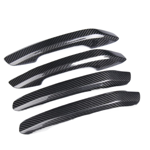 Manija de puerta exterior de fibra de carbono seca de alta calidad para Audi <span class=keywords><strong>A4</strong></span>/A4l A5 Q5l Sq5 B9 - Product Image 1