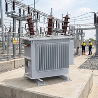 Transformador de Potencia Trifásico de 11kV 380V para Montaje en Poste, 50Hz, Bobinado Doble, Totalmente Sellado, Núcleo de Cobre, con Cambio de Aceite