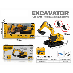 Jouets pour enfants Lucky Toys, vente chaude, excavatrice télécommandée 3 en 1, <span class=keywords><strong>jouet</strong></span> <span class=keywords><strong>JCB</strong></span> sous licence, véhicules de construction entièrement fonctionnels - Product Image 5