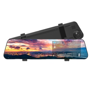 Camera hành trình gương chiếu hậu ô tô 2021, màn hình 4.5 inch, camera kép, ghi hình phía sau, hộp đen xe hơi, sản xuất Hàn Quốc - Product Image 1