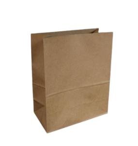Sacs en papier kraft à fond plat de qualité supérieure, personnalisés avec votre propre logo, en gros - Product Image 1