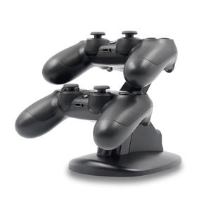 <span class=keywords><strong>Cargador</strong></span> Doble con Agarre para <span class=keywords><strong>PS4</strong></span> Slim, <span class=keywords><strong>Cargador</strong></span> para Control de <span class=keywords><strong>PS4</strong></span> con Agarre Cómodo Tipo C - Product Image 4