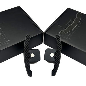 Kits d'intérieur <span class=keywords><strong>de</strong></span> <span class=keywords><strong>voiture</strong></span> BAITONG Ford Mustang, palettes <span class=keywords><strong>de</strong></span> direction magnétiques en fibre <span class=keywords><strong>de</strong></span> carbone, retour tactile, changement <span class=keywords><strong>de</strong></span> vitesse rapide, fonctionnement fluide - Product Image 4