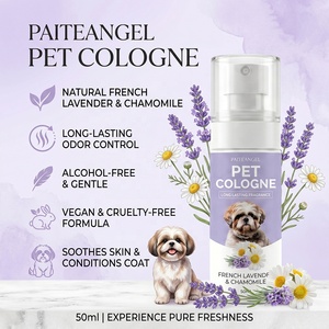 Colonia para <span class=keywords><strong>Mascotas</strong></span> de Larga Duración con Aroma a Lavanda, Spray Desodorante para Perros, Sin Alcohol, Vegano, para el Cuidado de <span class=keywords><strong>Mascotas</strong></span>, OEM - Product Image 1