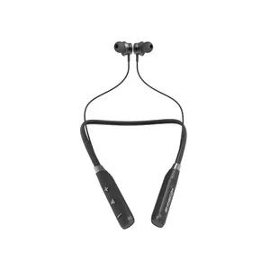 Auriculares Bluetooth V5.0, auriculares de negocios de 12 horas de reproducción, HiFi, graves profundos, altavoz de 12mm, Auriculares deportivos con banda para el cuello