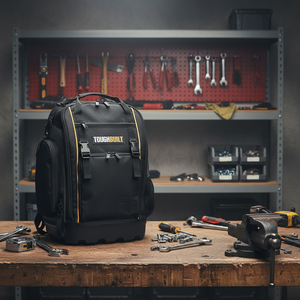 กระเป๋าเป้ใส่เครื่องมือแบบทนทาน รุ่น TB-66C TOUGHBUILT <span class=keywords><strong>Topbest</strong></span> Tools มีช่องใส่ของด้านไหล่ พร้อมส่ง - Product Image 3