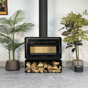 Calentador <span class=keywords><strong>de</strong></span> <span class=keywords><strong>Leña</strong></span> para Chimenea, Ventilador Calefactor Portátil <span class=keywords><strong>de</strong></span> Escritorio, Estufa <span class=keywords><strong>de</strong></span> Calefacción Doméstica, Radiador, Máquina <span class=keywords><strong>de</strong></span> Calor <span class=keywords><strong>con</strong></span> Llama - Product Image 2