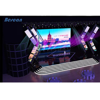 Panneau d'affichage vidéo LED mobile d'extérieur BESCAN P2.6 P2.9 P3.9 P4.81 pour location, prix de gros usine