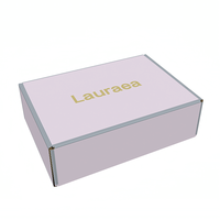 Boîte d'emballage personnalisé en papier kraft biodégradable imprimé pour commerce électronique, expédition postale, maquillage, beauté, cadeau de luxe