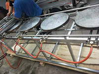 Machine automatique pour la fabrication de crêpes à prix de pizza presse à pâte machine à crêpes fines et croustillantes